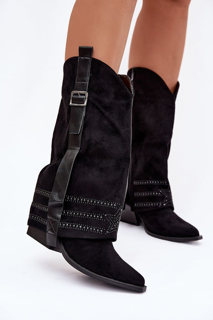  Laarzen met hoge hakken model 221907 Step in style 