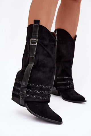  Laarzen met hoge hakken model 221907 Step in style 