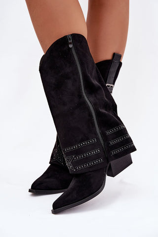  Laarzen met hoge hakken model 221907 Step in style 