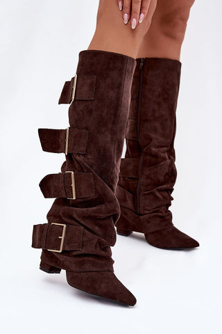  Laarzen met hoge hakken model 221908 Step in style 