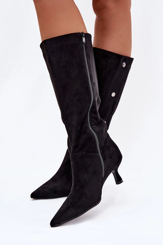  Laarzen met hoge hakken model 221905 Step in style 