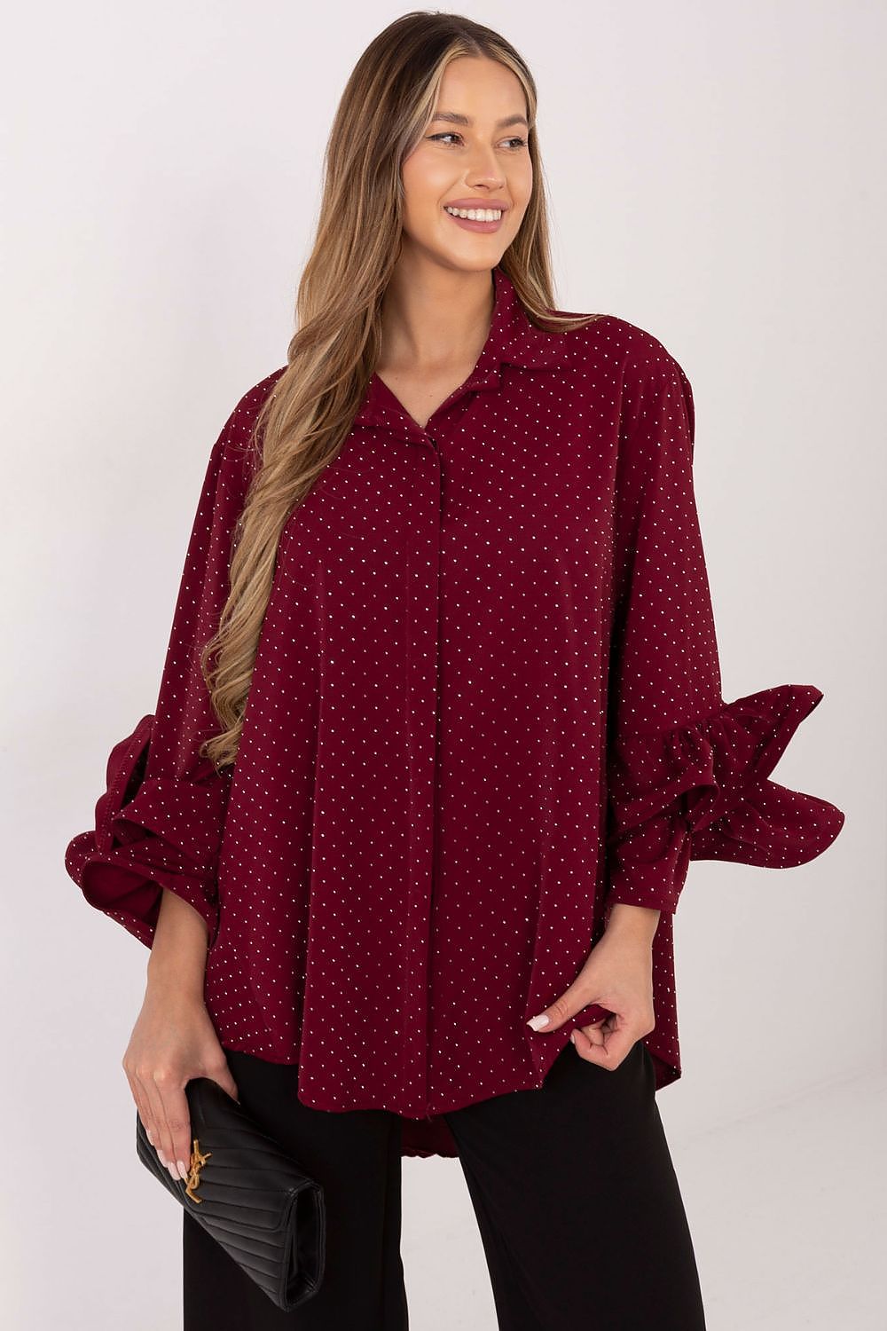  Overhemd met lange mouwen model 222148 Italy Moda 