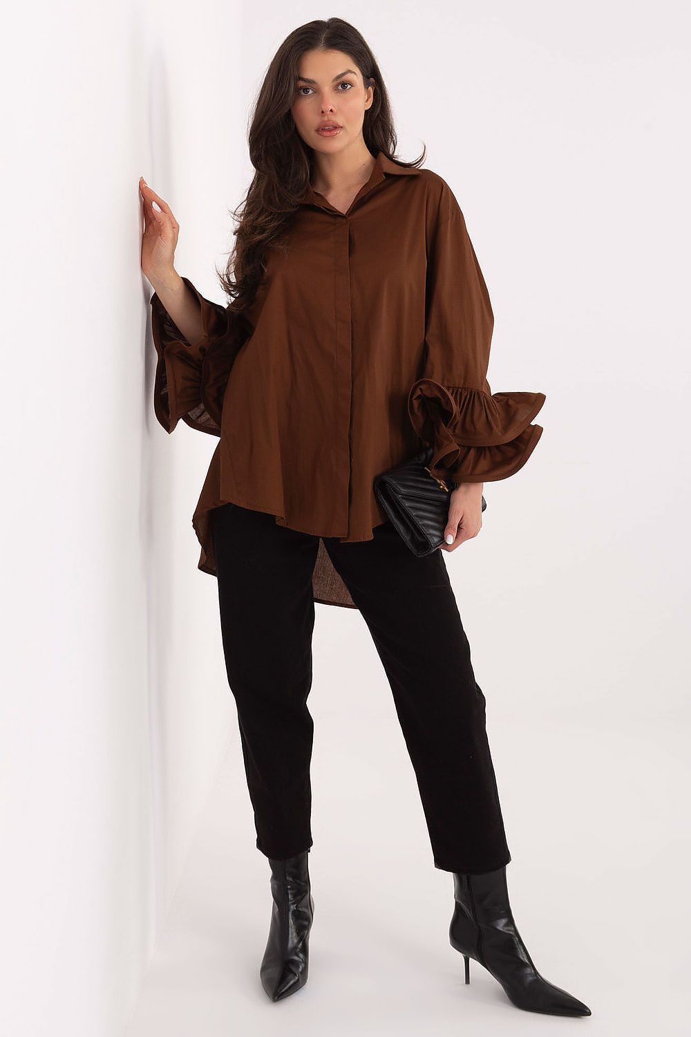 Overhemd met lange mouwen model 222314 Italy Moda 