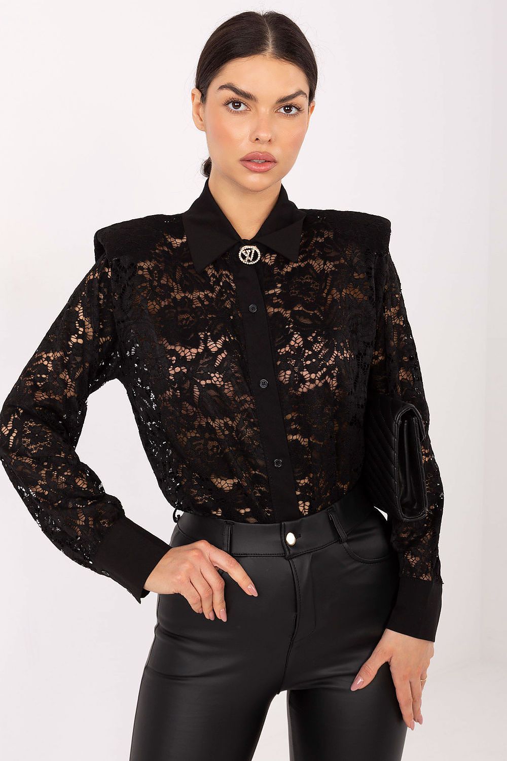  Overhemd met lange mouwen model 222318 Italy Moda 