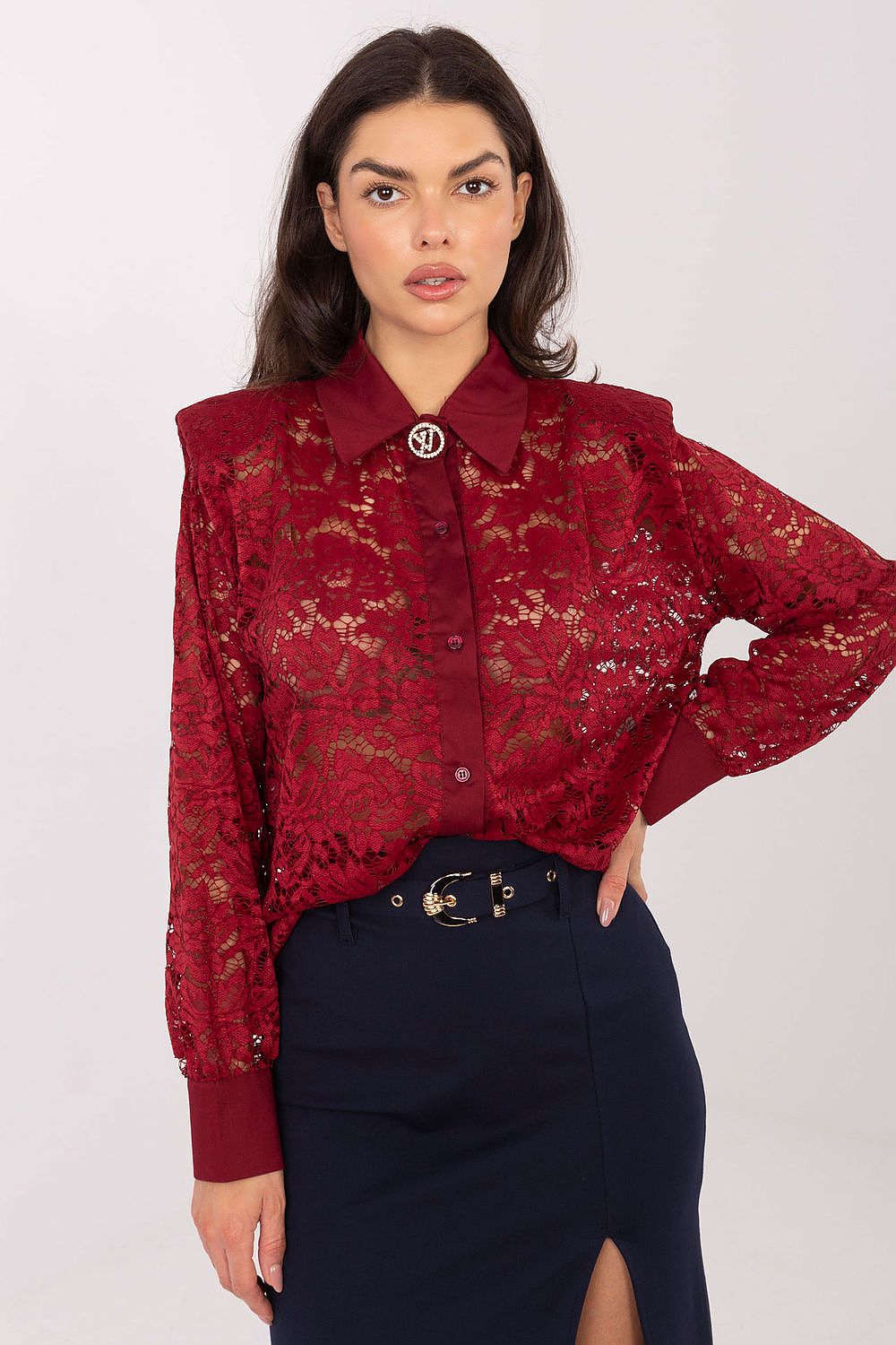  Overhemd met lange mouwen model 222319 Italy Moda 
