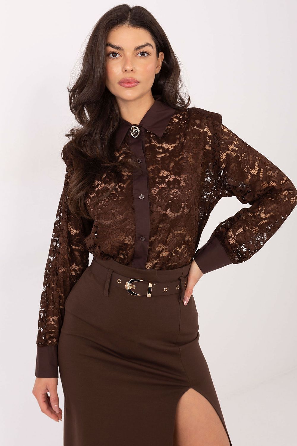  Overhemd met lange mouwen model 222321 Italy Moda 