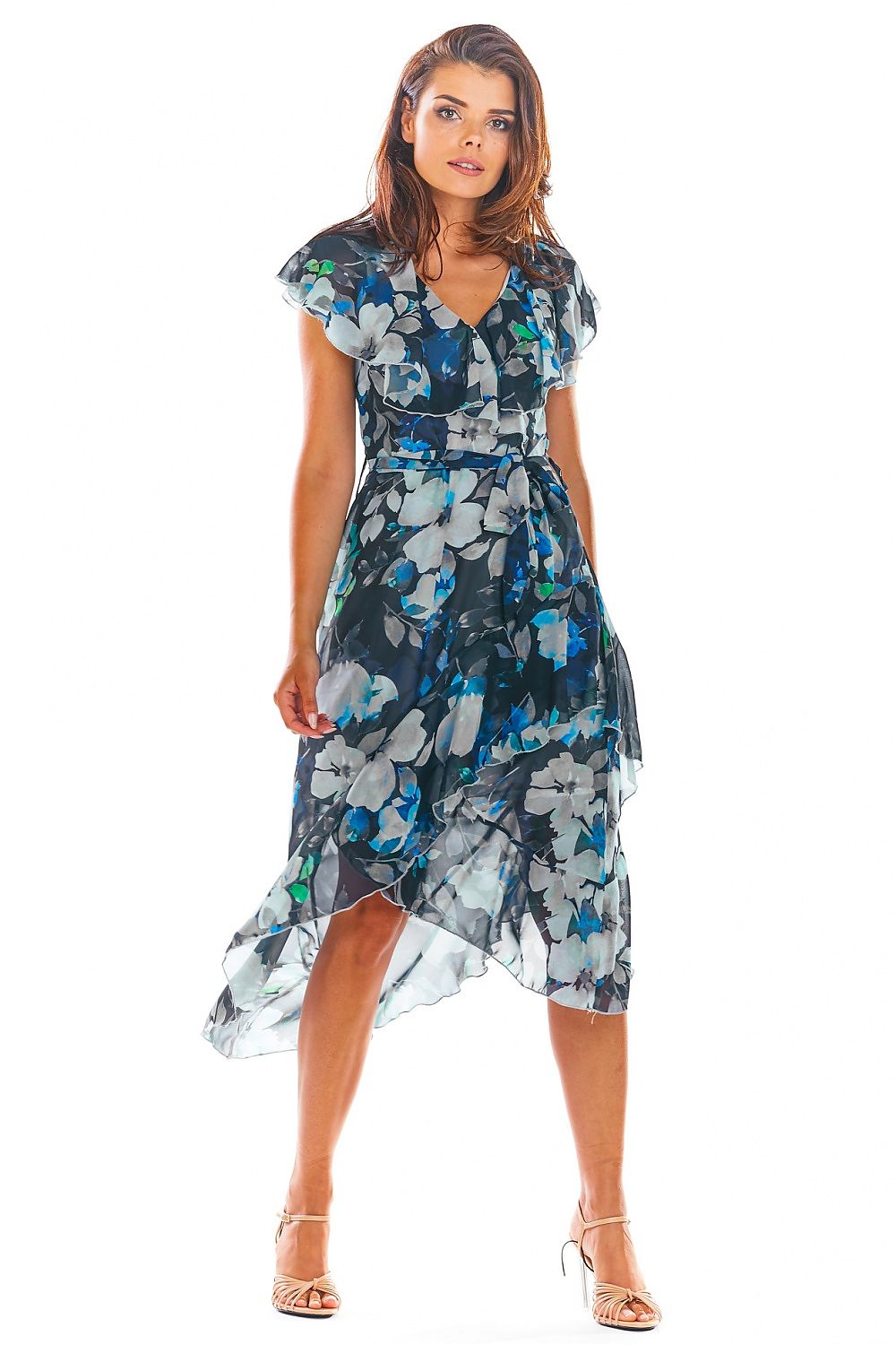  Formele jurk model 133674 awama 
