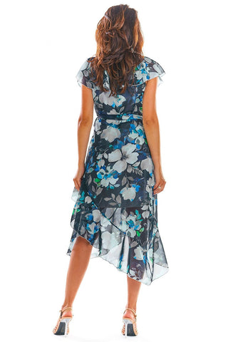  Formele jurk model 133674 awama 