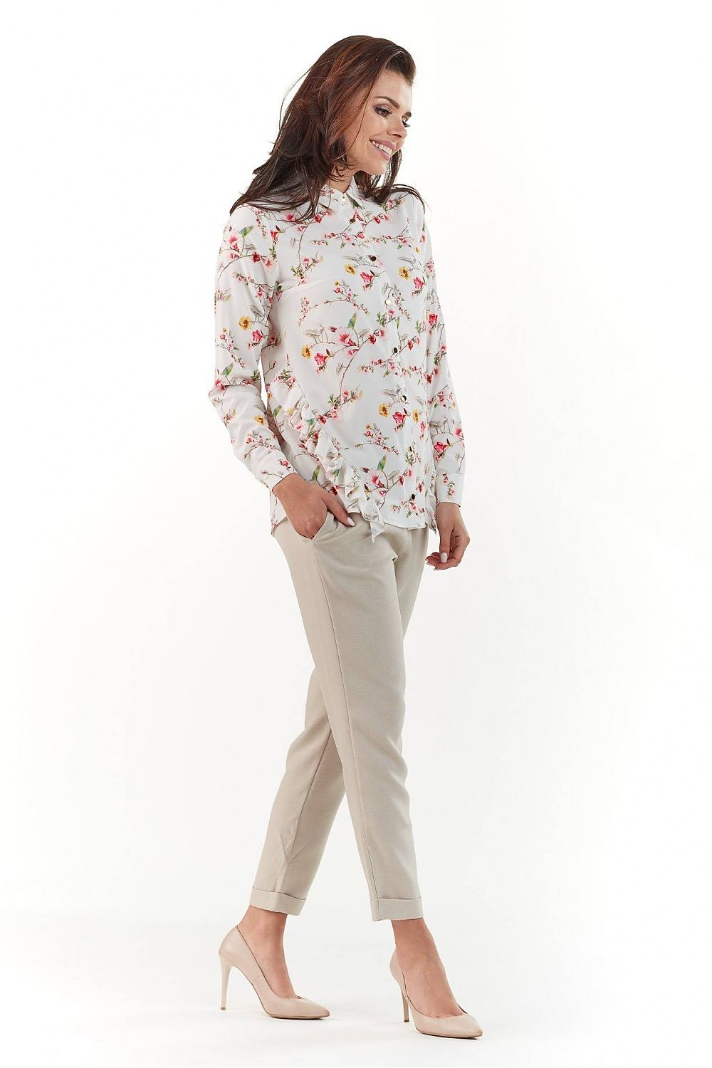  Overhemd met lange mouwen model 140051 Infinite You 