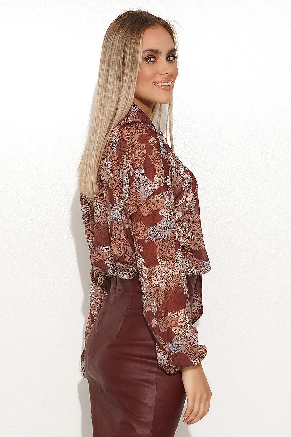  blouse model 157007 Makadamia 