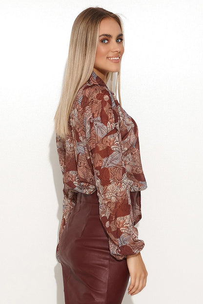  blouse model 157007 Makadamia 