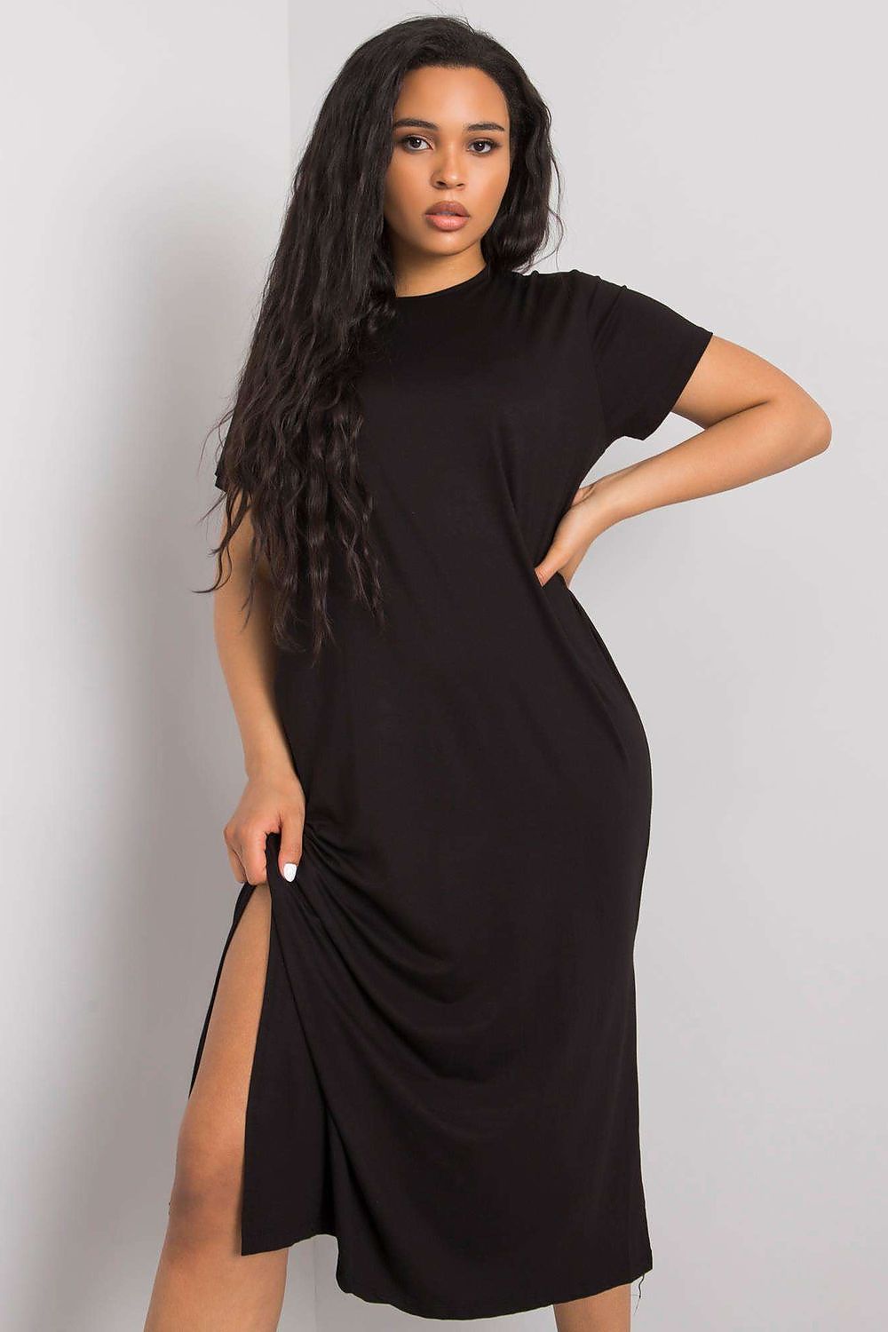  Plus size jurk model 166013 BFG 