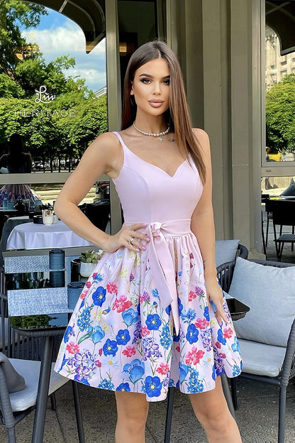  Cocktail jurk model 167550 Bicotone 