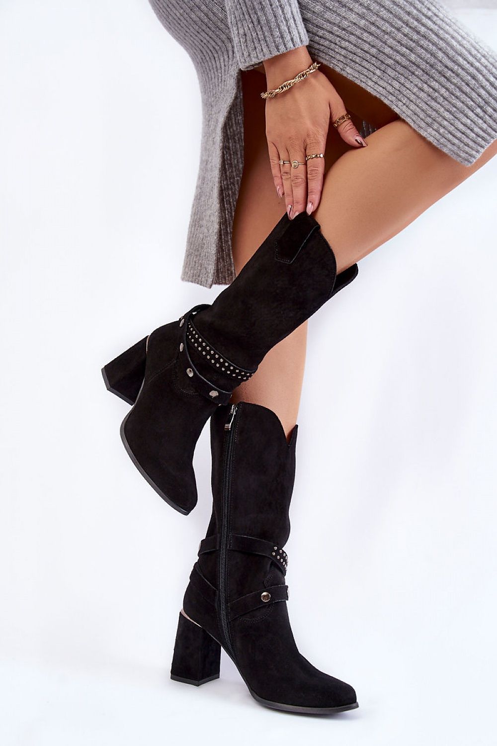  Laarzen met hoge hakken model 173533 Step in style 