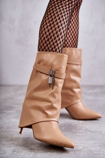  Laarzen met hoge hakken model 173593 Step in style 