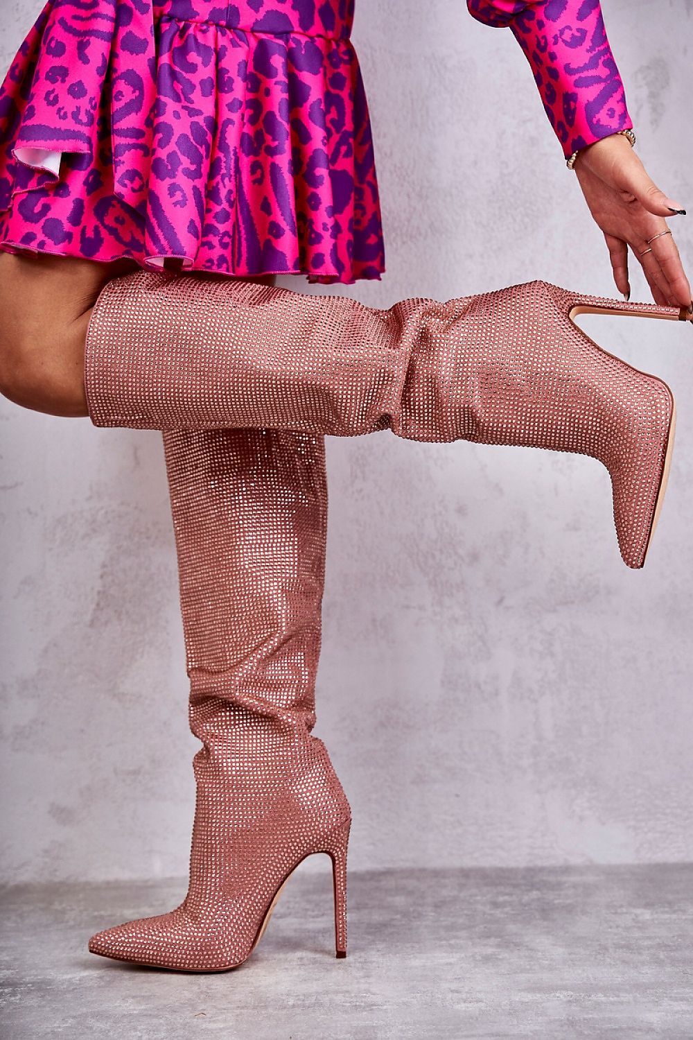  Laarzen met hoge hakken model 173601 Step in style 