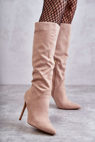  Laarzen met hoge hakken model 173607 Step in style 