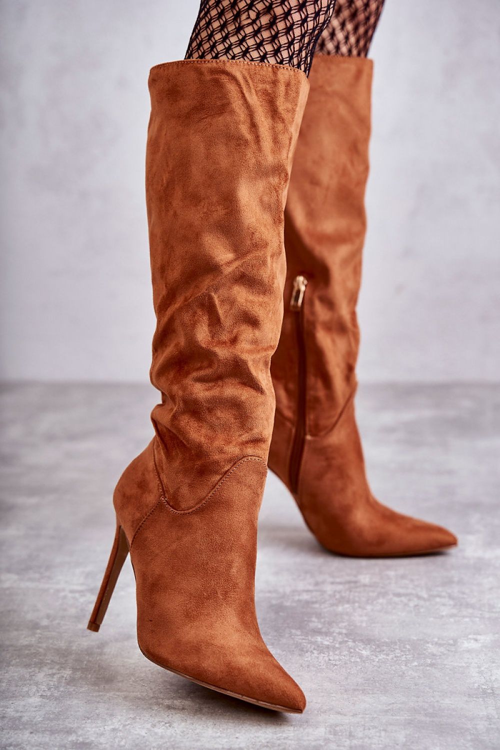  Laarzen met hoge hakken model 173608 Step in style 