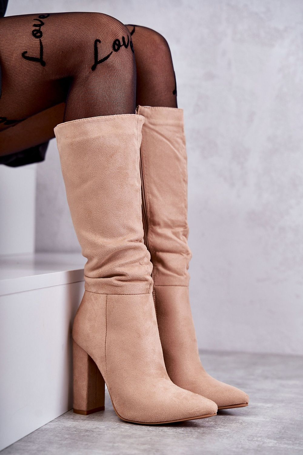  Laarzen met hoge hakken model 173776 Step in style 
