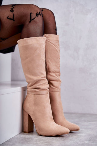  Laarzen met hoge hakken model 173776 Step in style 