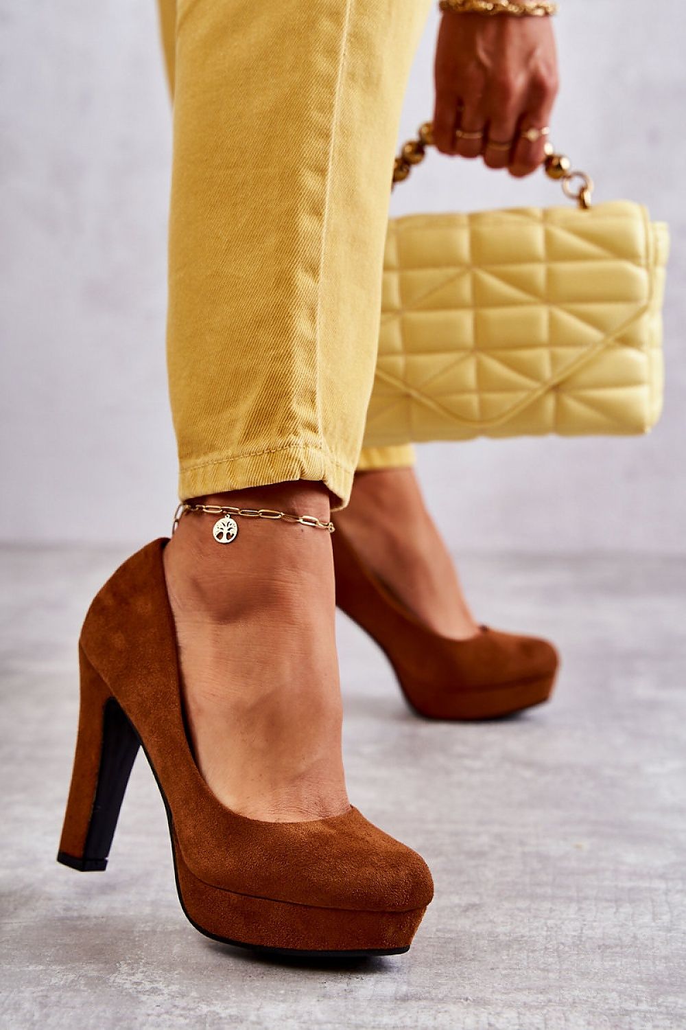  Pumps met dikke hak model 175298 Step in style 