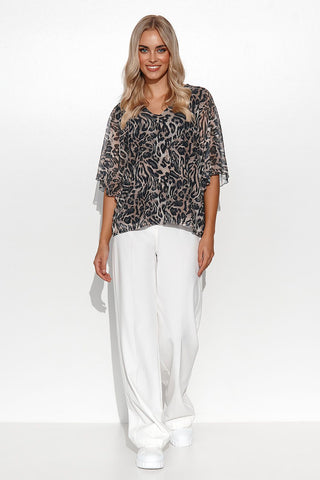  blouse model 176192 Makadamia 
