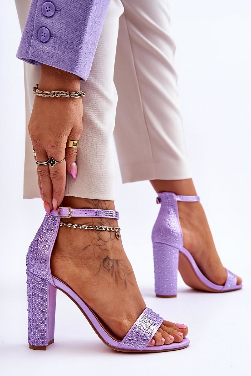  sandalen op hak model 177717 Step in style 