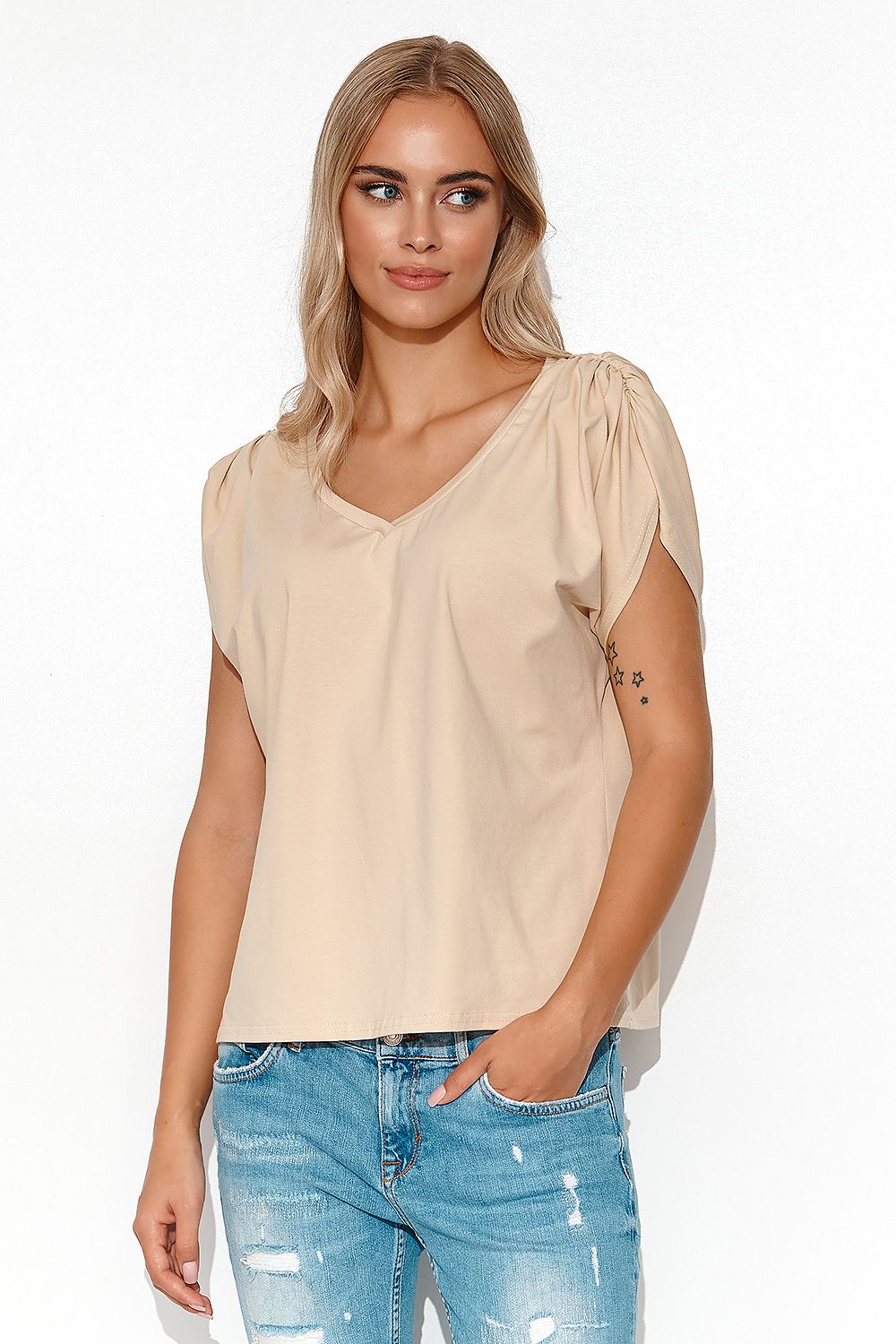  blouse model 178321 Makadamia 