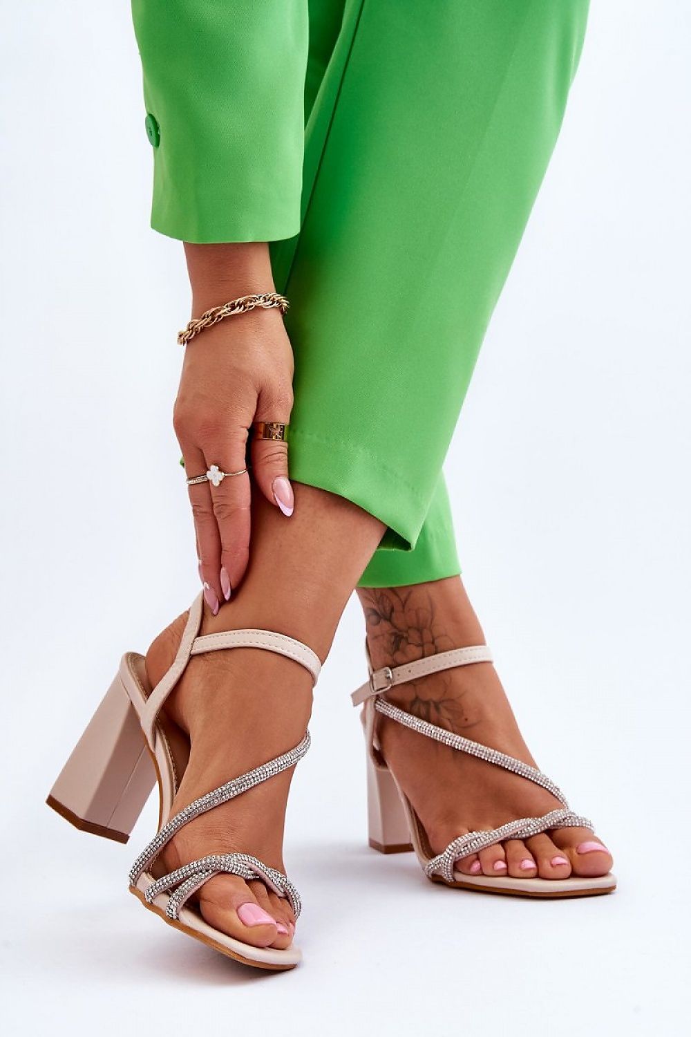 sandalen op hak model 179142 Step in style 