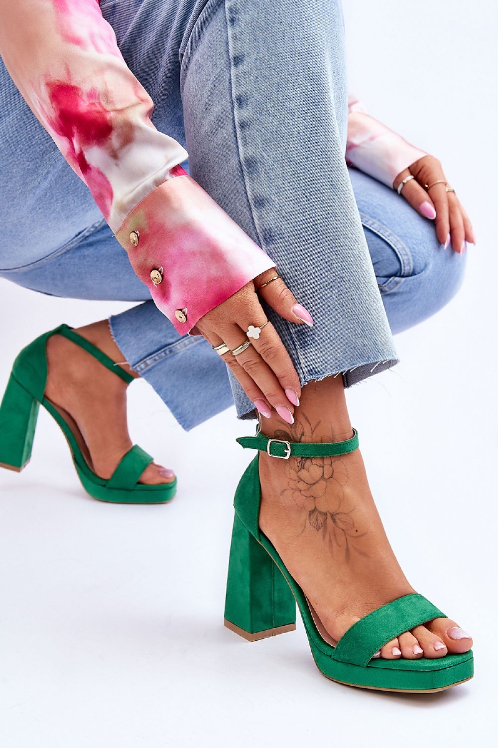  sandalen op hak model 179872 Step in style 