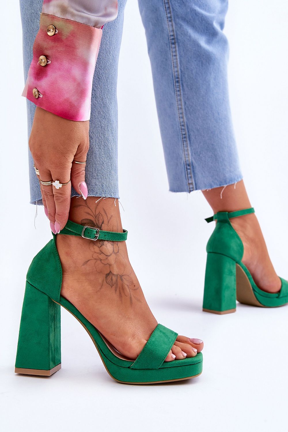  sandalen op hak model 179872 Step in style 