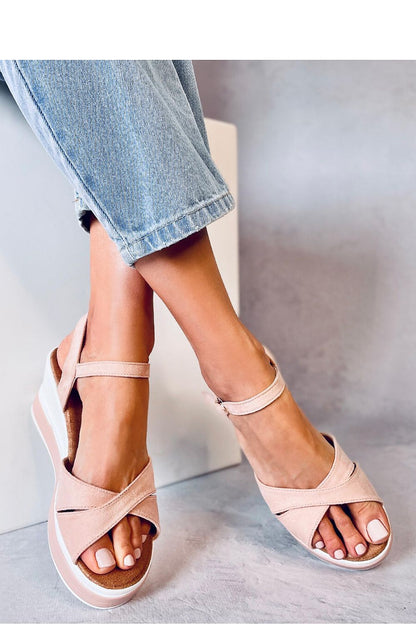  sandalen op hak model 180391 Inello 