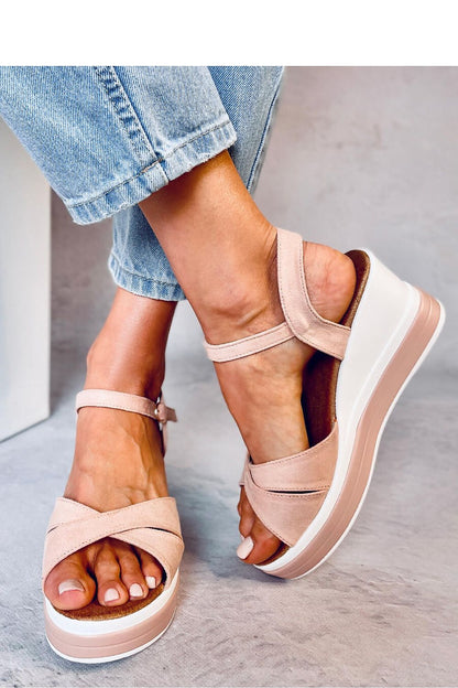  sandalen op hak model 180391 Inello 
