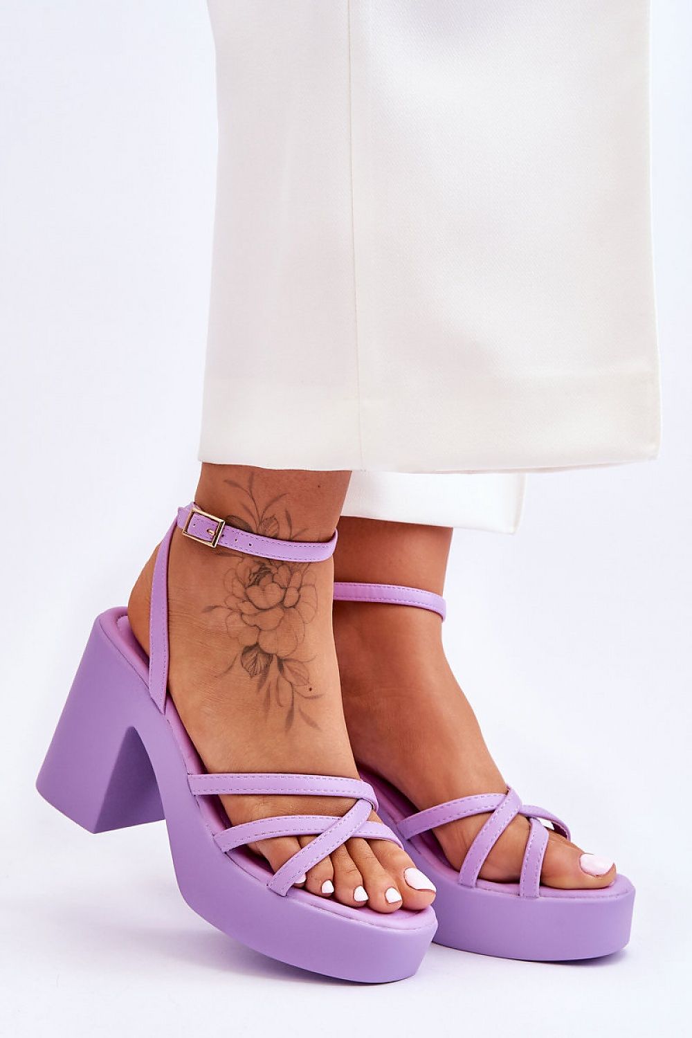  sandalen op hak model 180545 Step in style 