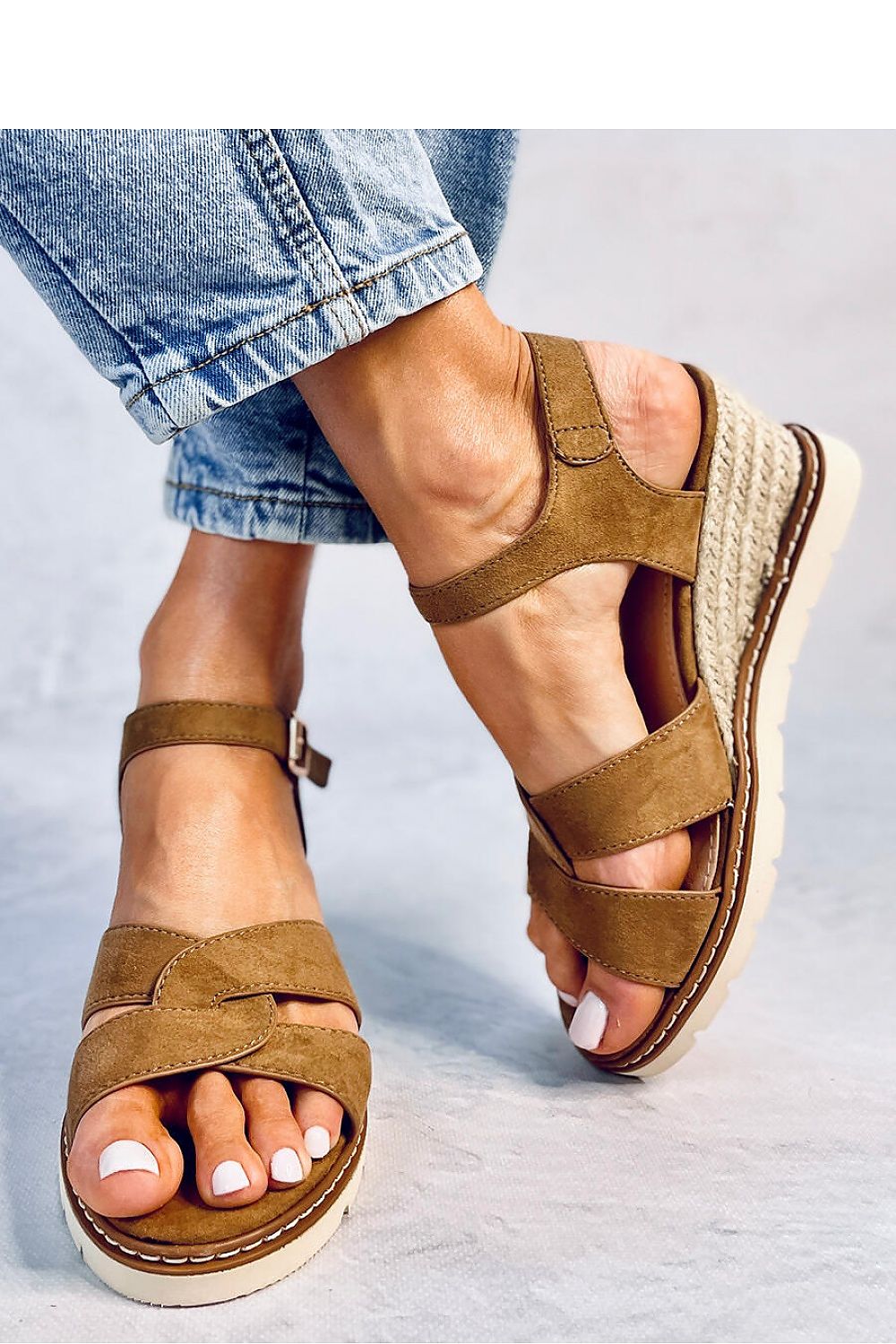  sandalen op hak model 180598 Inello 