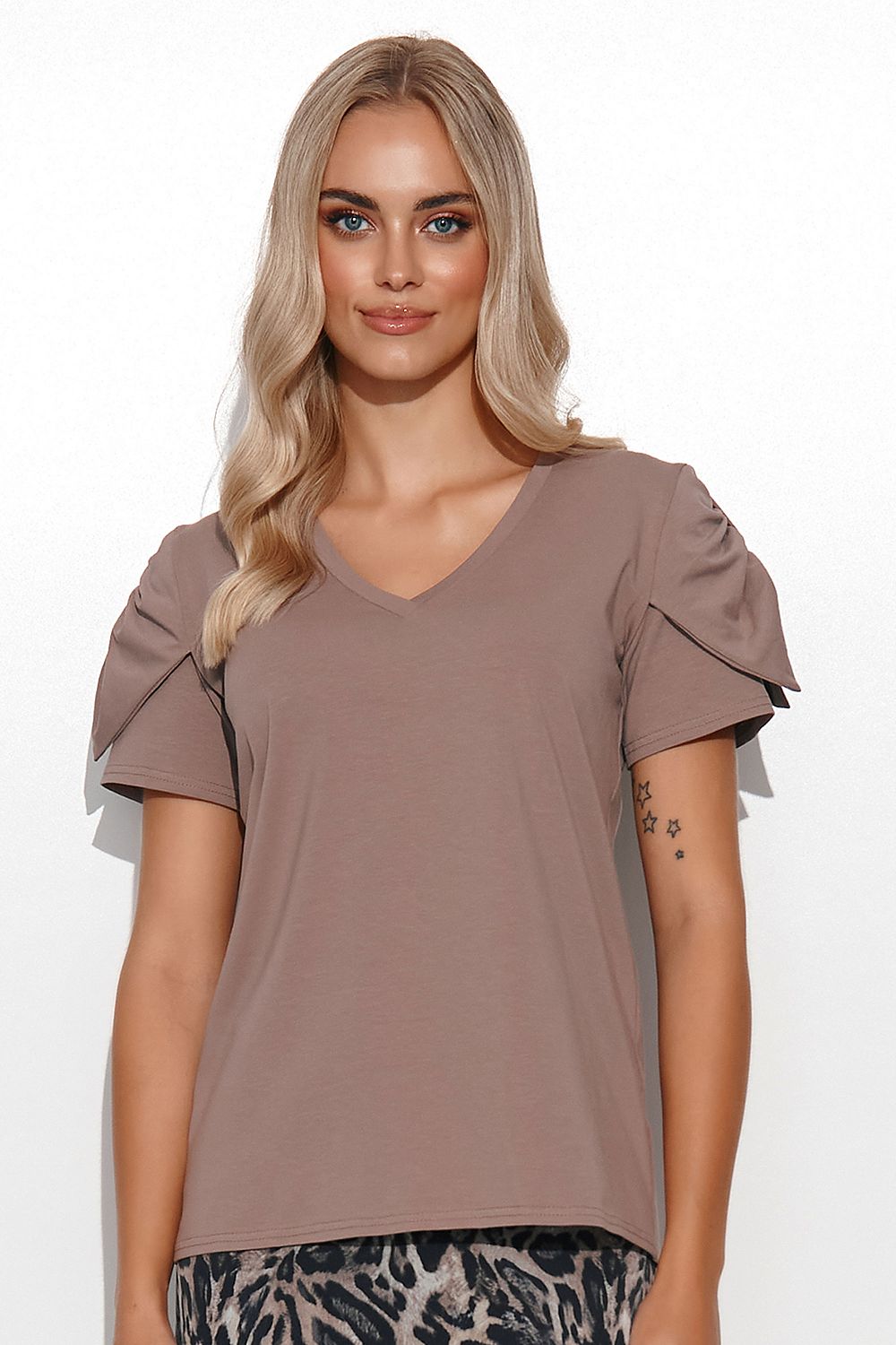  blouse model 180762 Makadamia 