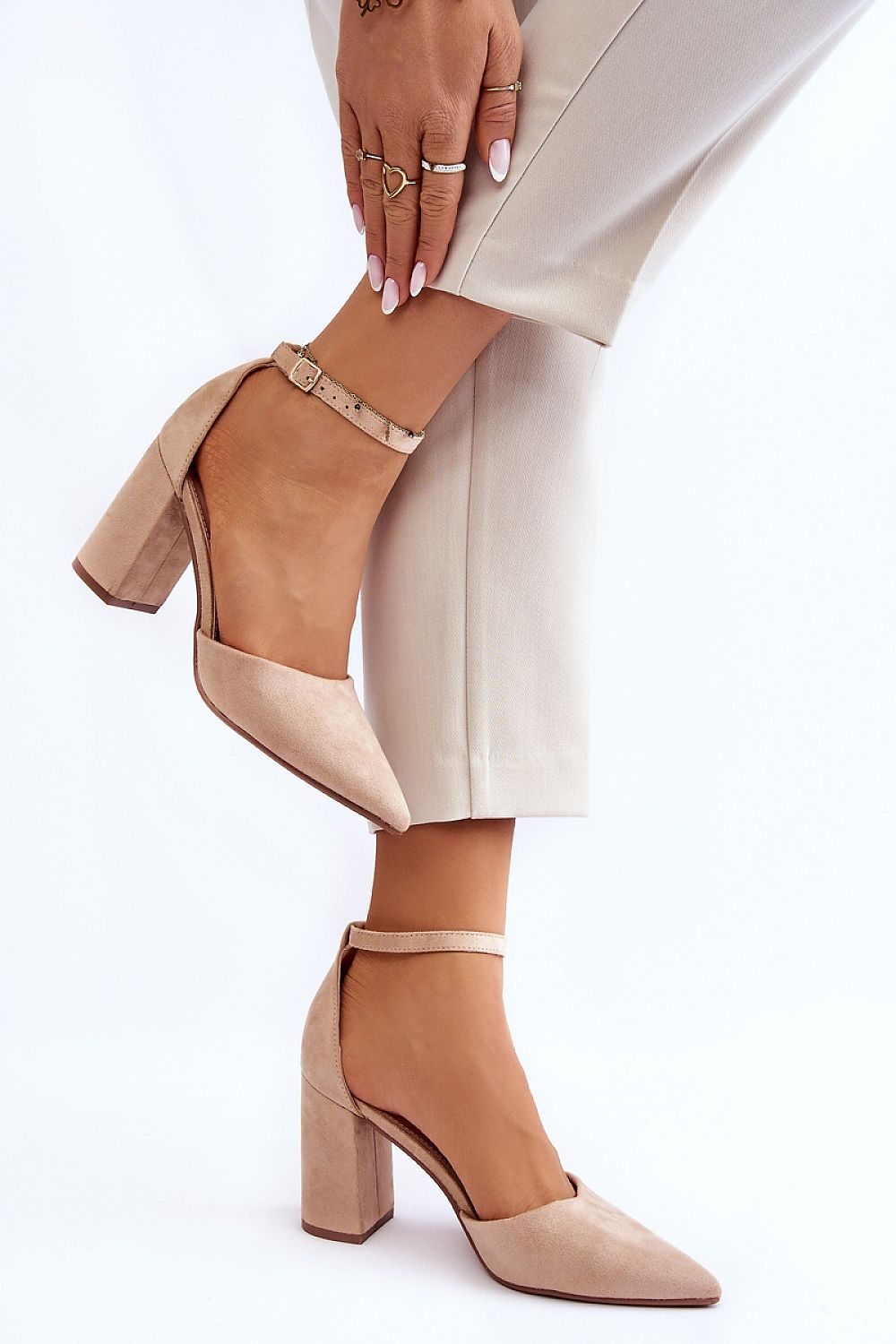  Pumps met dikke hak model 181456 Step in style 