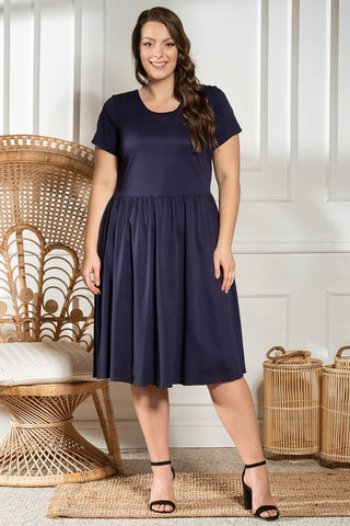 Plus size jurk model 183285 Karko 