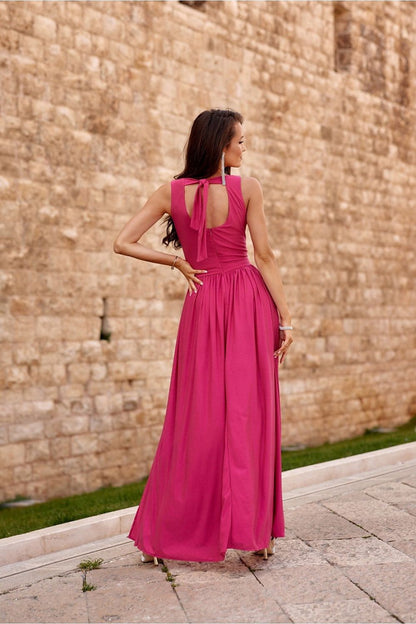  Lange jurk model 183775 Roco Fashion 