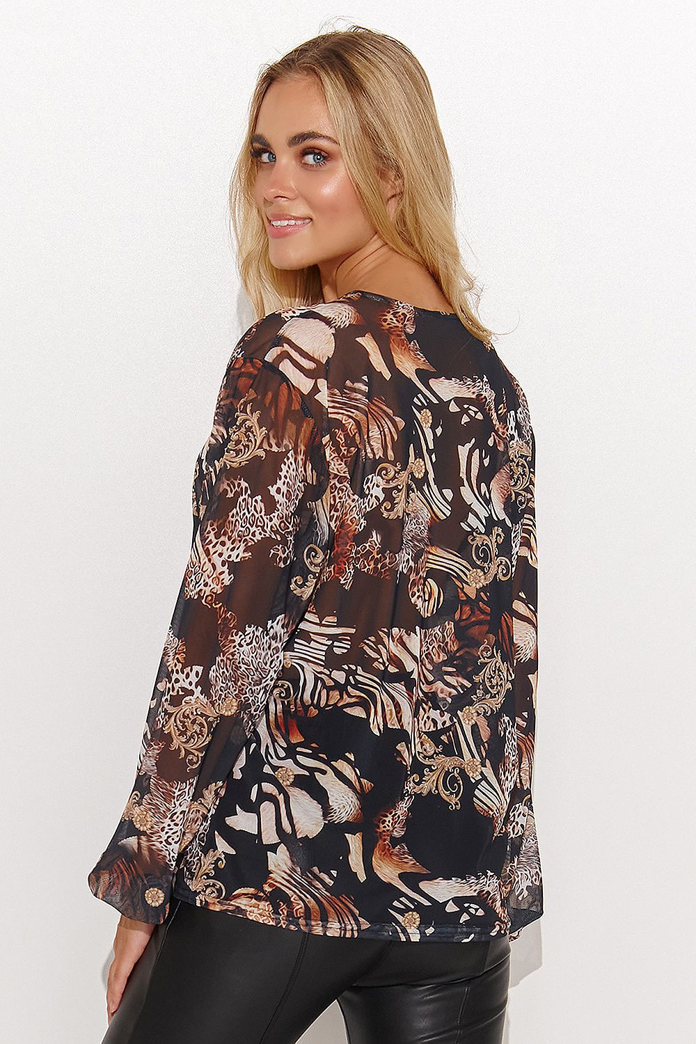  blouse model 184381 Makadamia 