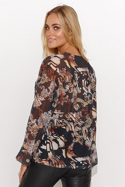  blouse model 184381 Makadamia 