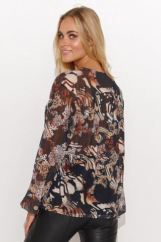  blouse model 184381 Makadamia 