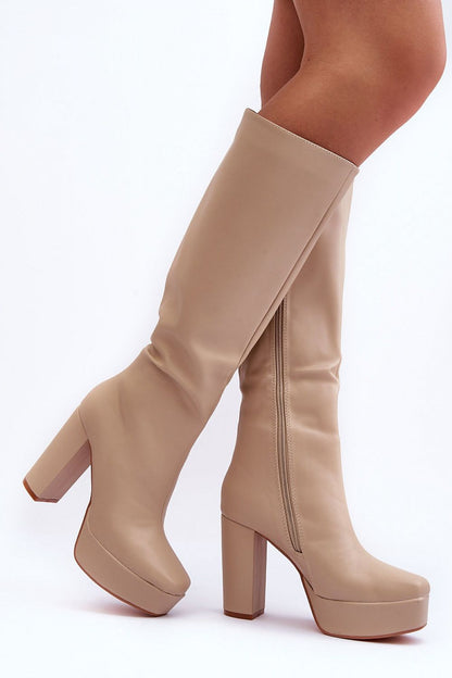  Laarzen met hoge hakken model 184876 Step in style 