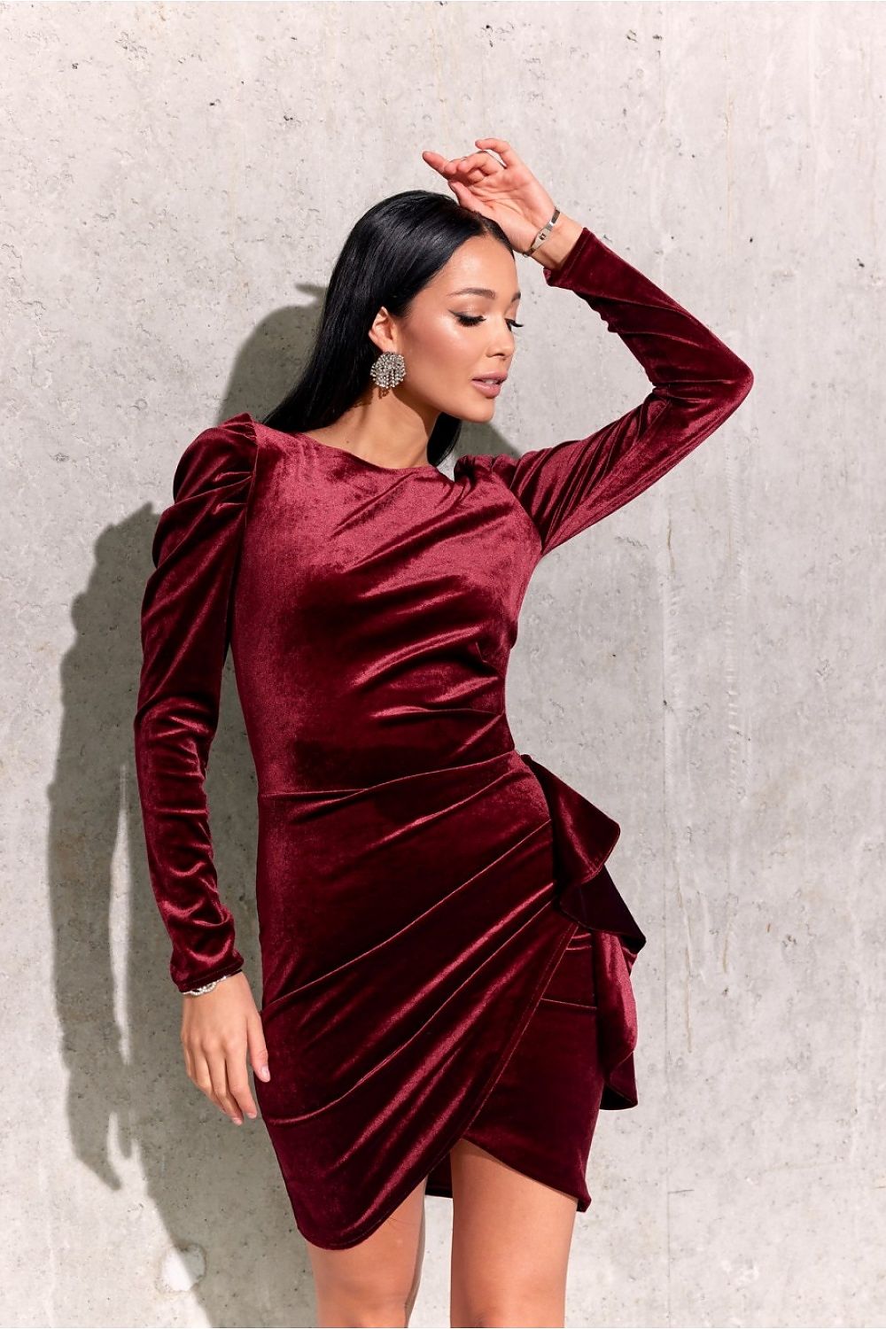  Korte jurk model 186651 Roco Fashion 